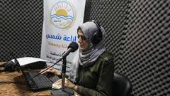 شمس، أول إذاعة للمكفوفين في قطاع غزة