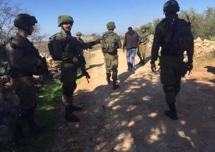 الاحتلال يردم بئر مياه في الزاوية غرب سلفيت