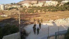 نابلس: الاحتلال يمنع شق طريق في زواتا