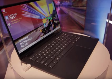 Lenovo تعرض رسميا أول حاسب محمول لشبكات 5G