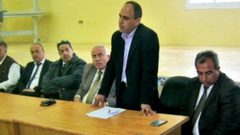 صيدم والبكري يزوران عائلة الأسير هاني جعارة