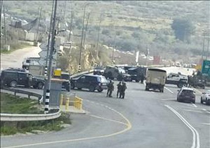 الاحتلال يغلق حاجز "جيت" العسكري الواصل بين شمال الضفة وجنوبها