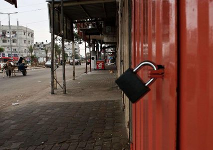 القوى الوطنية والإسلامية: الأربعاء إضراب شامل في قطاع غزة