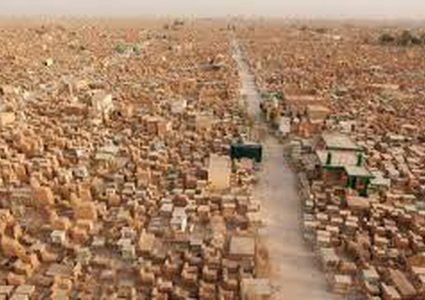 جريمة قتل حدثت في داخل مقبرة وادي السلام