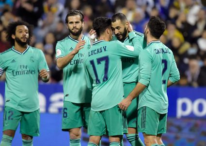 ريال مدريد يتفوق على سرقسطة بأربعة أهداف