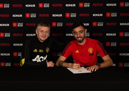 مانشستر يونايتد يقدم برونو فرنانديز