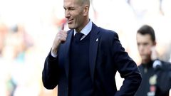 النجم الفرنسي زيدان يتخطى مورينيو مع ريال مدريد