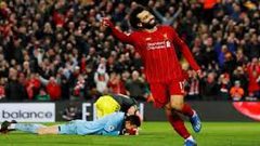 النجم المصري محمد صلاح ينتزع مكان سواريز في "البريميرليغ"