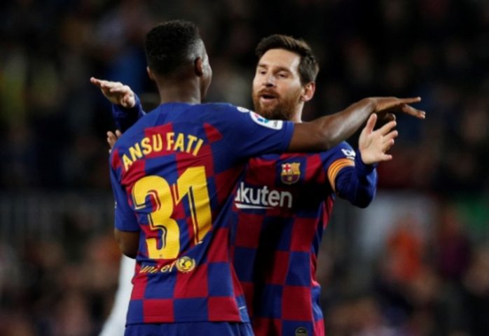برشلونة يحقق الفوز على ليفانتي