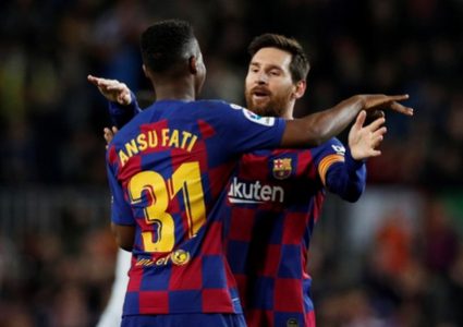 برشلونة يحقق الفوز على ليفانتي