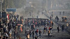 خلال 4 أشهر....556 قتيلا في التظاهرات العراقية