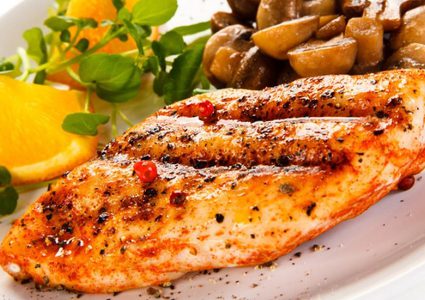 دجاج مشوي بالأوريغانو