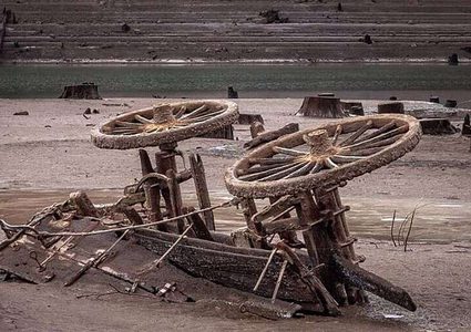 أمريكا.. عربة الأشباح تظهر في أغرب مكان على الإطلاق
