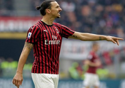 إبراهيموفيتش يثير الشكوك قبل ديربي ميلانو