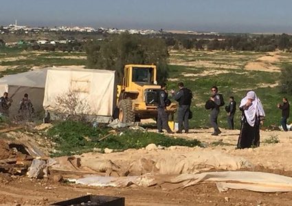 الاحتلال يهدم قرية العراقيب للمرة 174
