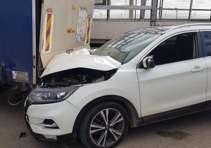 إصابتان في حادث سير قرب جديدة المكر