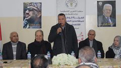 المتقاعدون العسكريون يلتقون وفد مركزية فتح في قطاع غزة