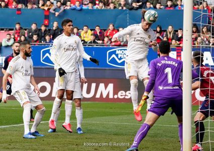 ريال مدريد يحول تأخره لفوز ساحق على أوساسونا