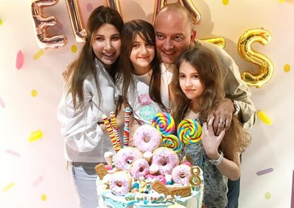 نانسي عجرم تحتفل بعيد ميلاد ابنتها الثالثة "ليا"