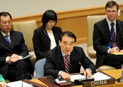 مندوب الصين يدعو لدعم "الاونروا" ويطالب برفع الحصار عن غزة