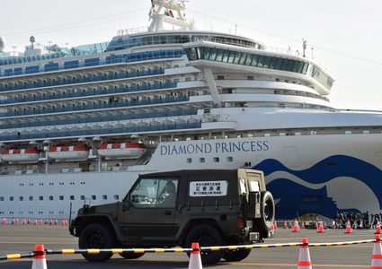 فيروس كورونا يفتك بسفينة "أميرة الألماس"