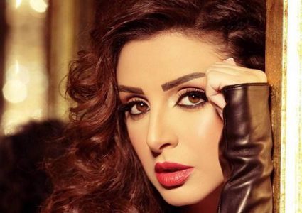 المطربة أنغام تحتفل بعيد ميلاد زوجها