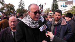 وقفة جماهيرية في ساحة الجندي المجهول في غزة دعماً للقيادة