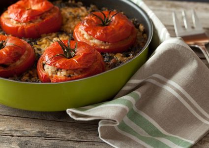 طماطم محشية بالأرز