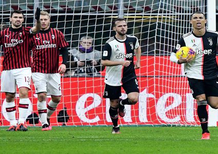 يوفنتوس يعود بتعادل ثمين من سان سيرو‎