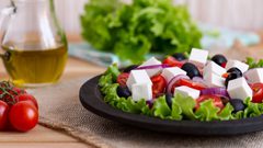 سلطة الجبنة البيضاء