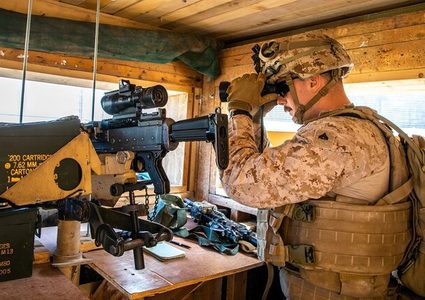 التحالف الدولي يؤكد سقوط صواريخ على قاعد عسكرية في بغداد