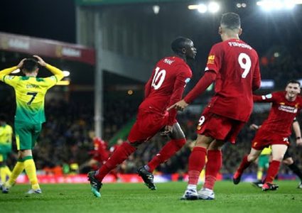 ليفربول يفوز بصعوبة على نوريتش سيتي بهدف نظيف