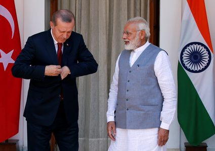 الهند تستدعي سفير تركيا بسبب تصريحات أردوغان