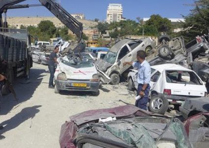 الشرطة تكشف عن اتلاف 31 مركبة غير قانونية بنابلس