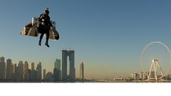 شاهد نجاح أول تجربة إقلاع بشري ذاتي في دبي
