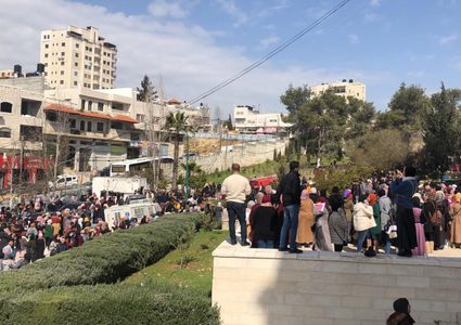 اصابات في انفجار مولد لنظام التدفئة المركزية بجامعة الخليل