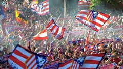 مدرب أتلتيكو مدريد يعبر عن إعجابه بدعم الجمور لفريقه