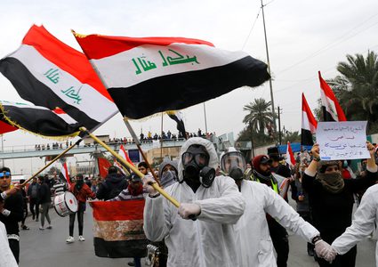 واشنطن تدين الانتهاكات ضد المحتجين العراقيين