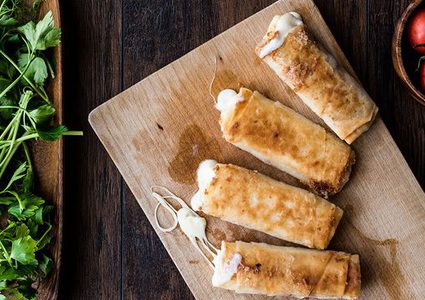 كريب بالجبن للفطور