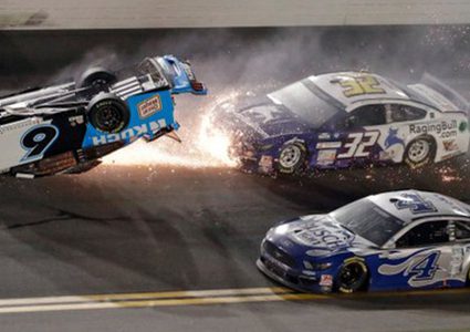 حادث مروع في سباق "دايتونا 500"