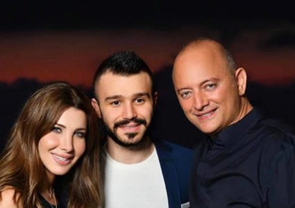 نانسي عجرم تثير الجدل وتظهر مع شبيه قتيل منزلها