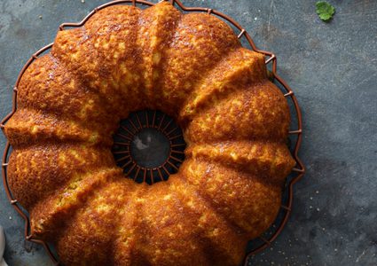 كيك البرتقال السادة