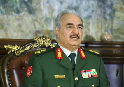 حفتر: وقف إطلاق النار في ليبيا يعتمد على تركيا