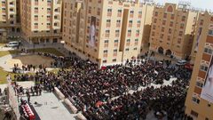 سكان مدينة حمد يوجهون نداءً عاجلاً للسفير العمادي