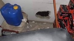 سرقة محل لبيع السجائر في غزة بطريقة مبتكرة