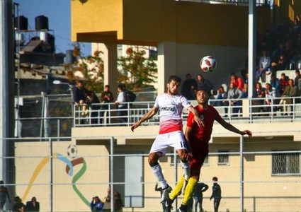 التعادل الايجابي بين بيت حانون وشباب خانيونس