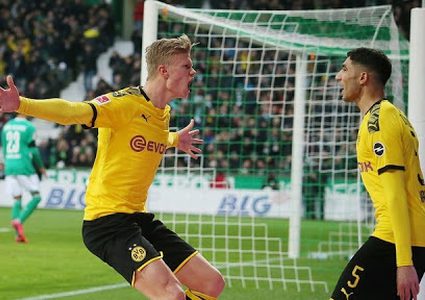 النرويجي إيرلينج هالاند يحفر اسمه في تاريخ البوندسليجا