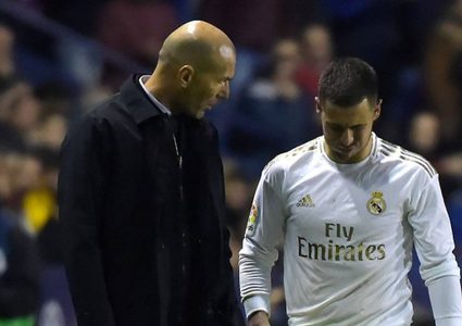 زيدان: إصابة هازارد لا تبدو جيدة على الاطلاق