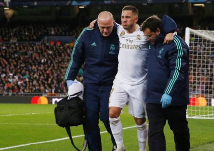 إصابة نجم ريال مدريد" هازارد"