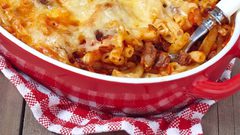 المكرونة المحمرة